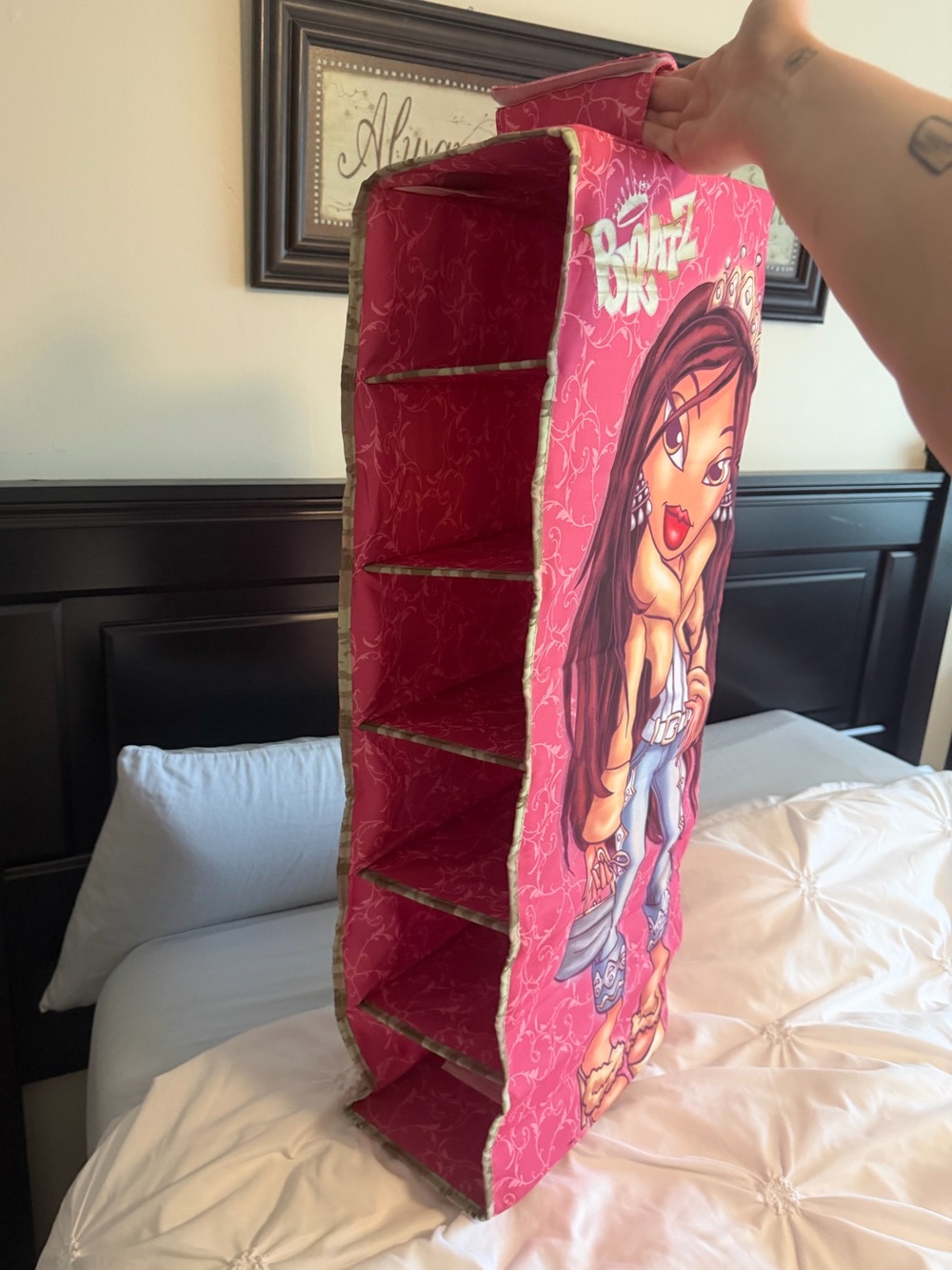 vintage Bratz hanging organizer